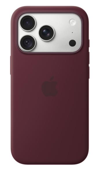 iPhone 18 Pre Silicone Case with MS - Burgundy 