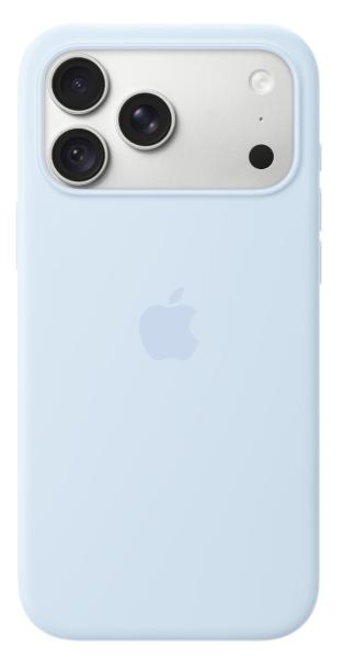 iPhone 18 Pre Max Silicone Case with MS - Cr.Blue 