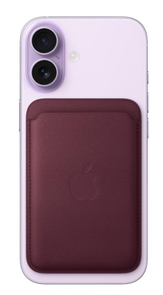 iPhone FineWoven Wallet with MS - Burgundy 