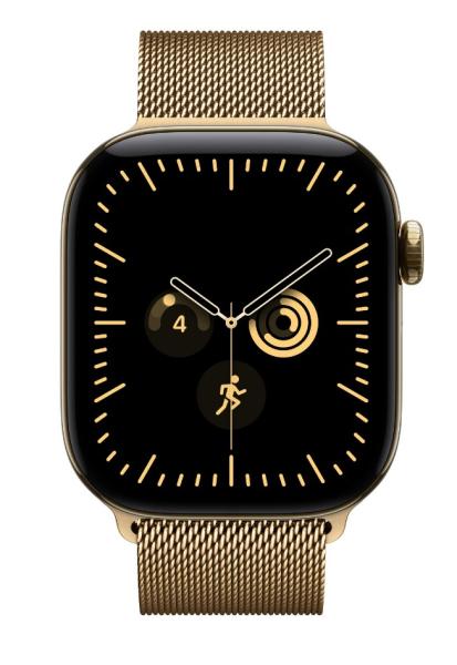Watch Acc/ 40/ Radiant Gold Milanese Loop 
