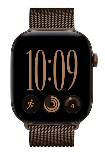 Watch Acc/ 46/ Dark Bronze Milanese Loop - M/ L 