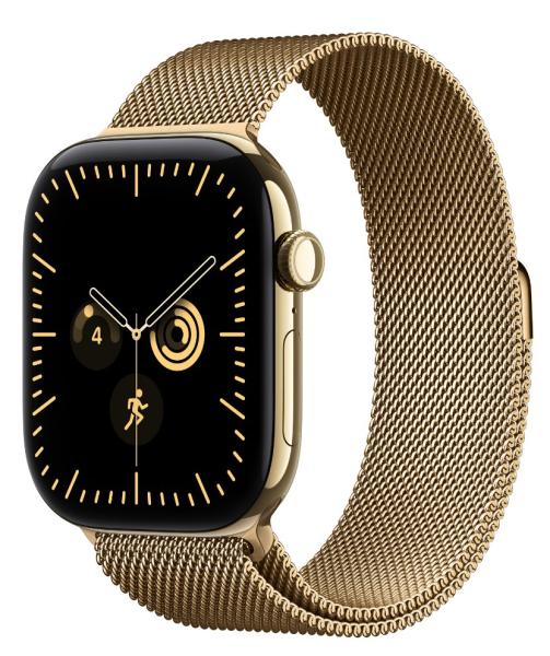 Watch Acc/ 46/ Radiant Gold Milanese Loop - M/ L 