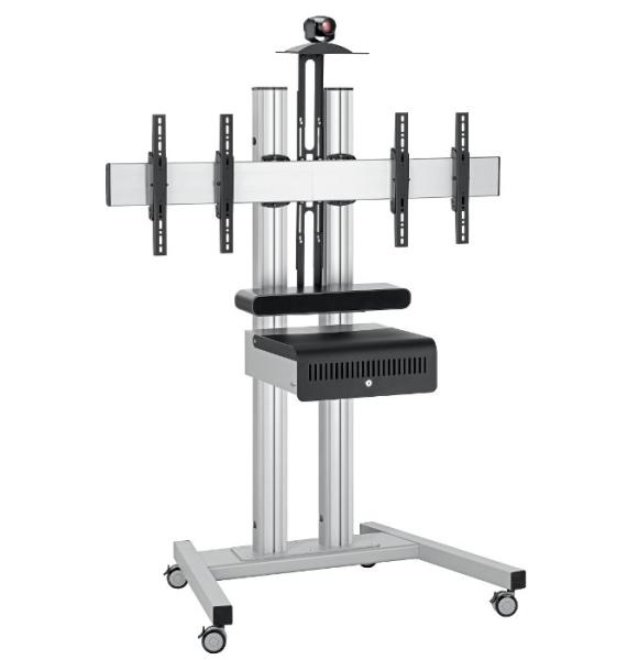Vogel&quot;s PFT8530S pojazdný podstavec Connect-it Floor strieborný 