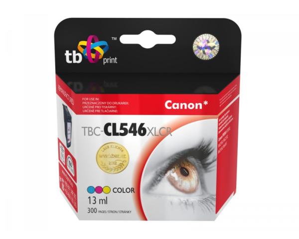 Ink. kazeta TB kompat. s Canon CL546 XL
