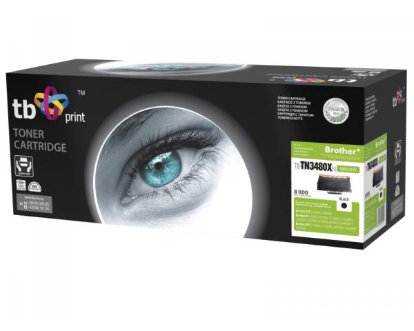 Toner TB kompatibilný s Brother TN3480 100% new