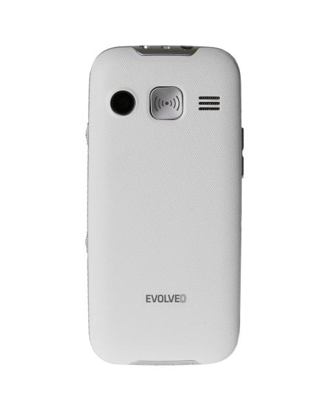 EVOLVEO EasyPhone XD, mobilní telefon pro seniory s nabíjecím stojánkem (bílá barva) 