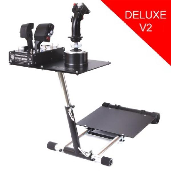 Wheel Stand Pre DELUXE V2, stojan na joystick pre Thrustmaster HOTAS WARTHOG, Saitek X55/ Saitek X52