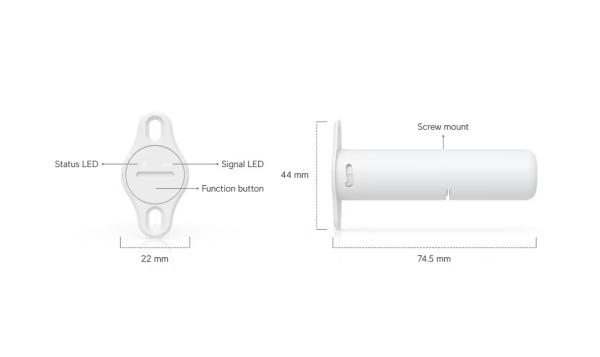 Ubiquiti USL-Entry-R, UniFi Protect Recessed Entry Sensor 