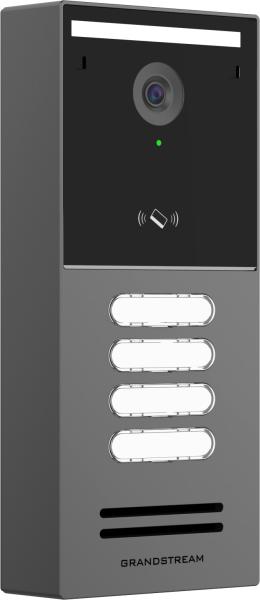 Grandstream GDS3726Q dverové video interkom, 4x tlačidlo, IC a ID karty, NFC, Bluetooth, IP66, IK10 