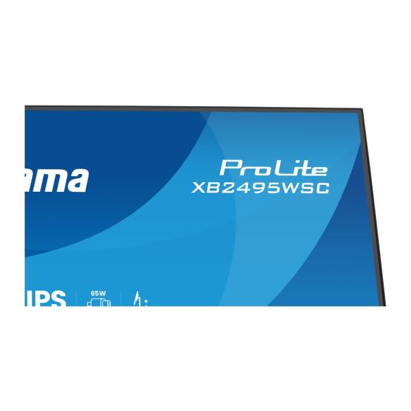 24" iiyama XB2495WSC-B1: IPS, WXGA, USB-C, HAS 