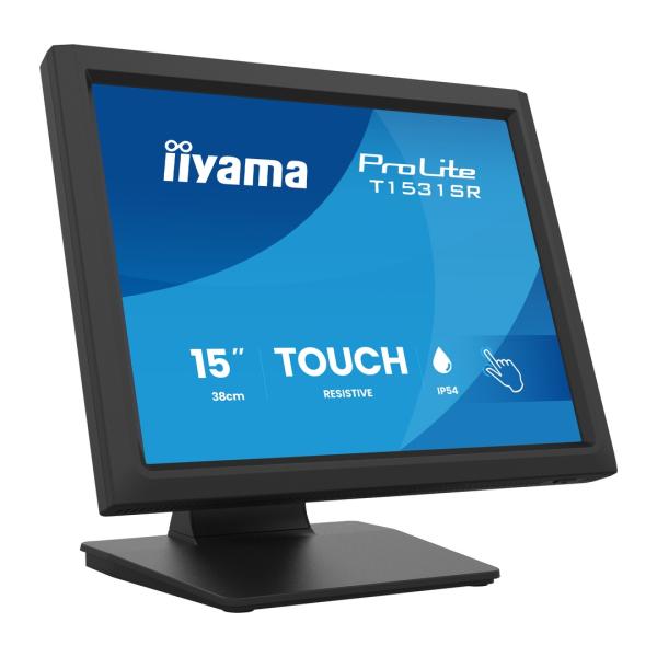 15" iiyama T1531SR-B2S: PCAP, 10P, FHD, HDMI, DP 