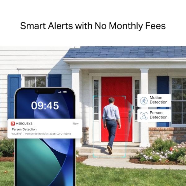 Mercusys MD210 Battery Video Doorbell 
