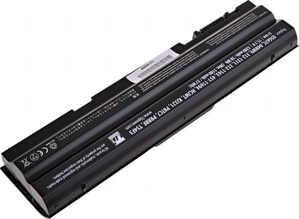 Batéria T6 Power Dell Latitude E6420, E6430, E6520, E6530, E5420, E5430, E5520, 5200mAh, 58Wh, 6cell 