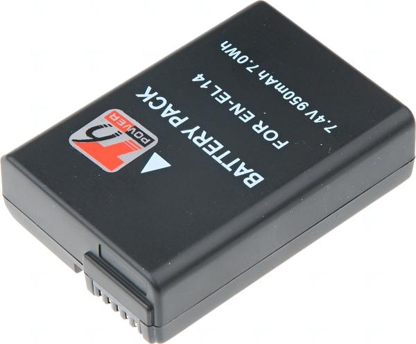 Batéria T6 Power pre Nikon EN-EL14, EN-EL14a, EN-EL14e, 950mAh, 7Wh 