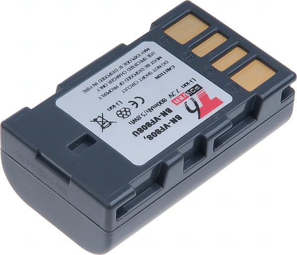 Batéria T6 Power JVC BN-VF808, BN-VF808U, 800mAh, 5, 8Wh, sivá 