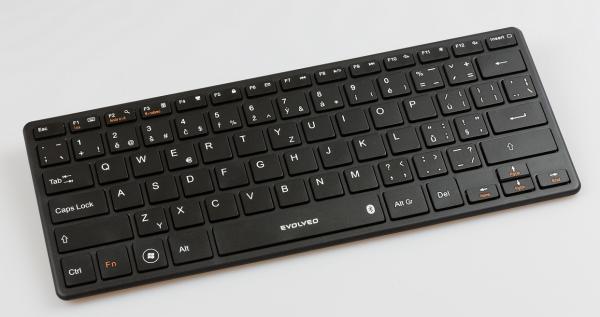 EVOLVEO WK29B/ Bezdrôtová Bluetooth/ CZ layout/ Čierna 