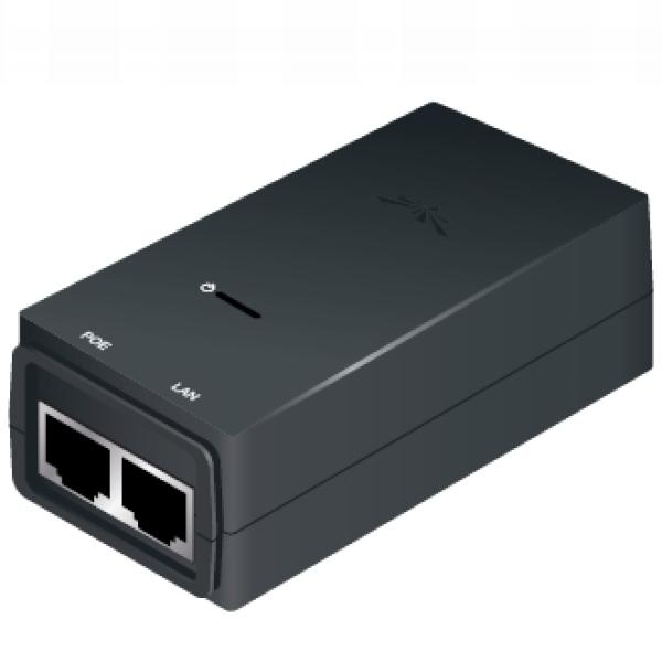 Ubiquiti POE-24, Gigabit PoE adpt.24V/ 0, 5A (12W) vč.kabelu