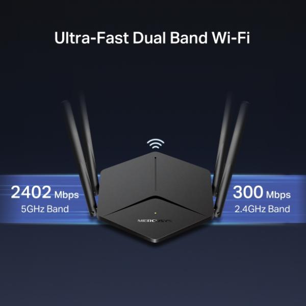 Mercusys MR78X AX2700 WiFI 6 Dual-Band router 