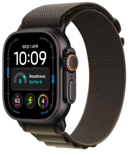 Watch Acc/ 49/ Dark Olive Alp.Loop/ Black Titan - L 
