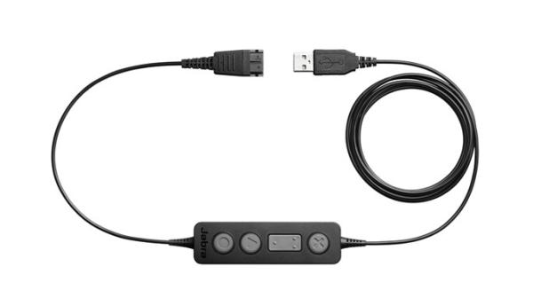 Jabra Link 260, QD-USB, ovl. tlačítko