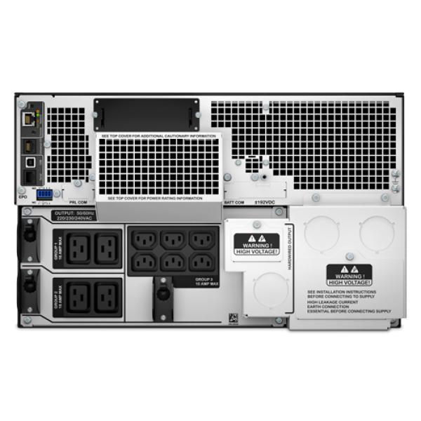 APC Smart-UPS SRT 10000VA RM 230V,  On-Line,  6U,  Rack Mount (10000W) 