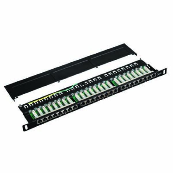 DATACOM Patch panel 19" STP 24 port CAT6 LSA 0, 5U