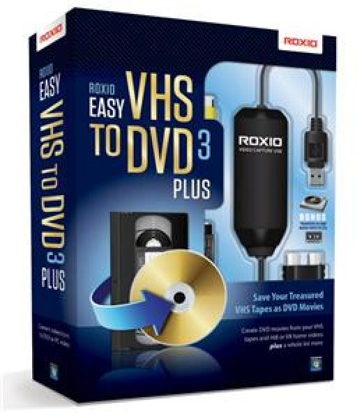 Roxio Easy VHS to DVD 3 Plus BOX - jazyk EN/ FR/ DE/ ES/ IT/ NL