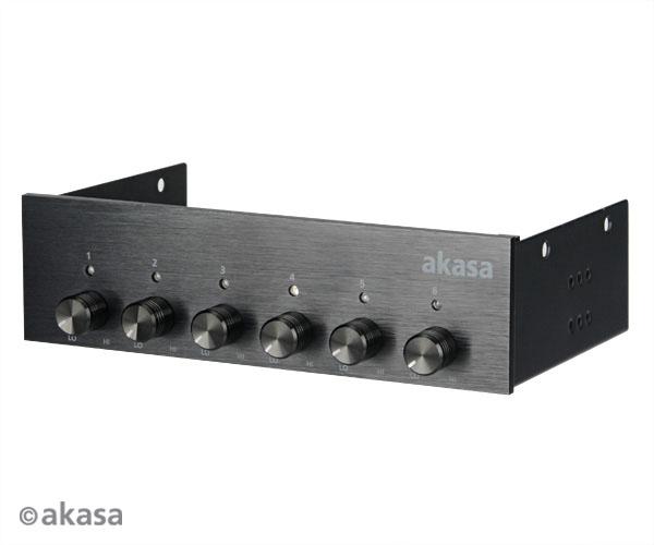 AKASA kontrolný panel 6 ventilátorov