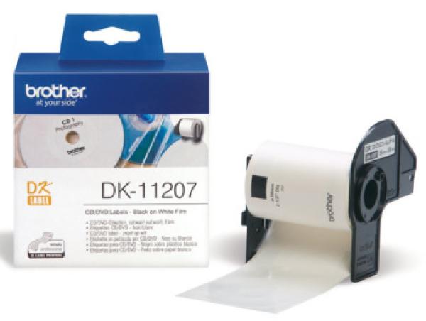 DK-11207 (papírové / CD, DVD štítek - 100 ks)