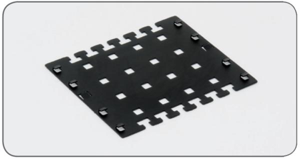 Vyvazovací panel pro zavěšení černý (150x170mm) 