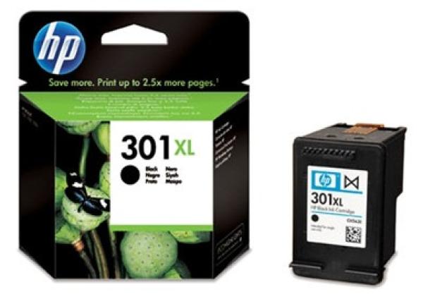 HP 301XL čierna atramentová kazeta, CH563EE