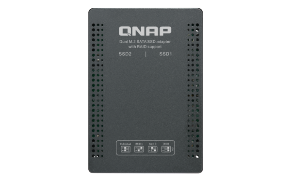 QNAP adaptér QDA-A2MAR (2x M.2 SSD SATA sloty v 2, 5" SATA rámčeku) 