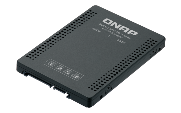 QNAP adaptér QDA-A2MAR (2x M.2 SSD SATA sloty v 2, 5" SATA rámečku)