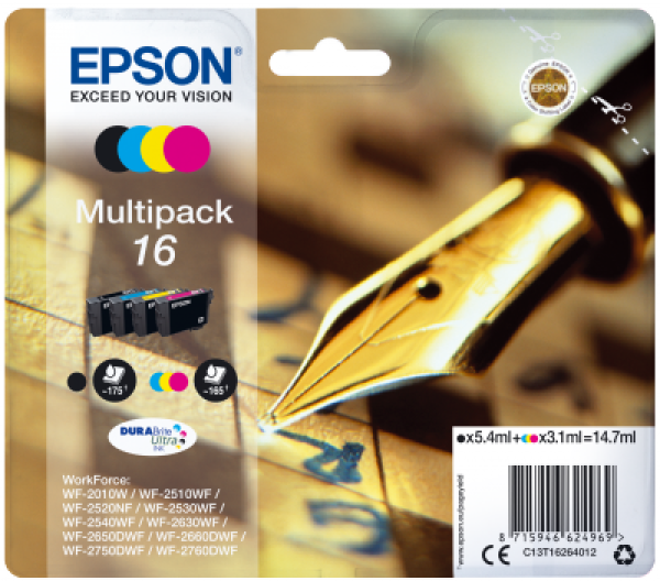 Epson16 Series "Pen and Crossword" multipack