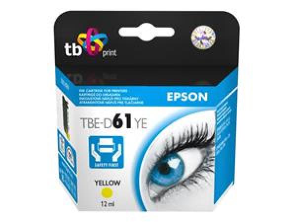 Ink. kazeta TB kompatibilná s Epson T0614 Yellow