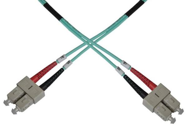 Optický patch kabel duplex SC-SC 50/ 125 MM 7m OM3
