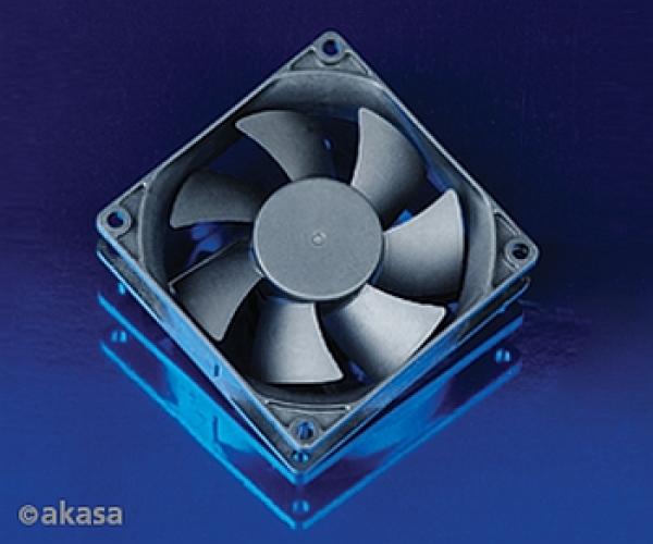 prídavný ventilátor Akasa 80x80x25 black OEM M