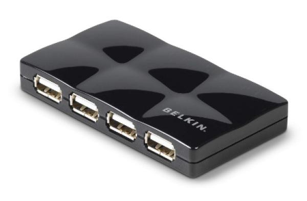 BELKIN USB HUB 2.0 7-port Travel Quilted, aktivní