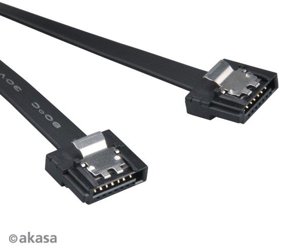 AKASA - Proslim - Sata kábel - 15 cm 