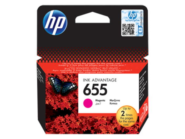HP 655 purpurová atramentová kazeta, CZ111AE