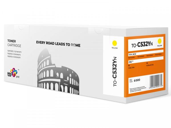 Toner TB kompatibilný s C532 TO-C532YN YE 100% new