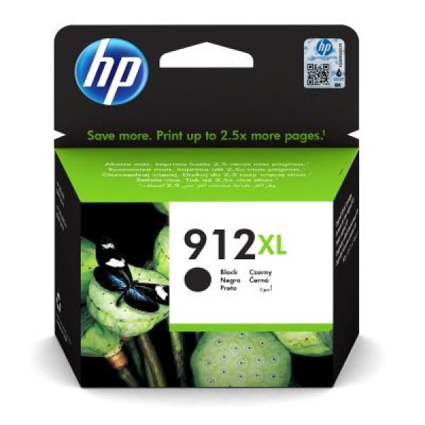 HP 912XL ink. černá 3YL84AE 