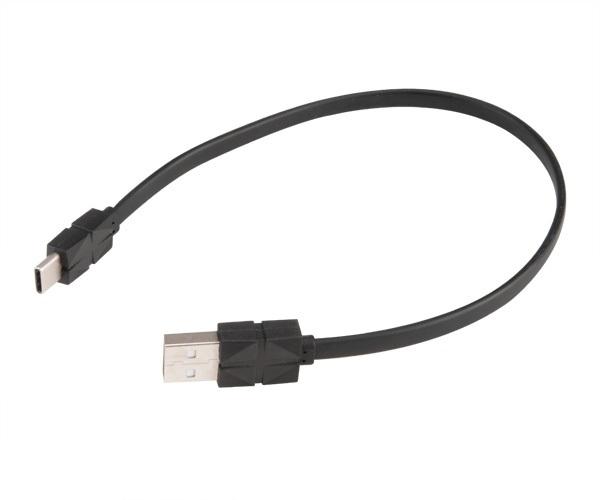 AKASA - USB 2.0 typ C na typ A kabel - 30 cm 