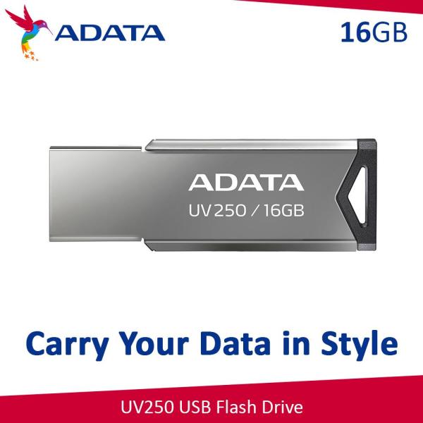 ADATA UV250/ 16GB/ USB 2.0/ USB-A/ Černá