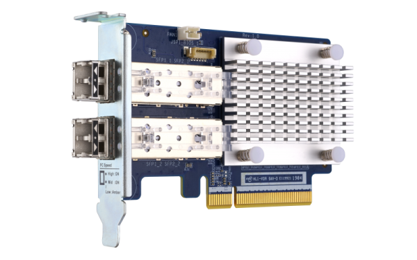 QNAP rozšiřující karta QXP-16G2FC (2x 16Gbps Fibre Channel porty, PCIe Gen3 x8)