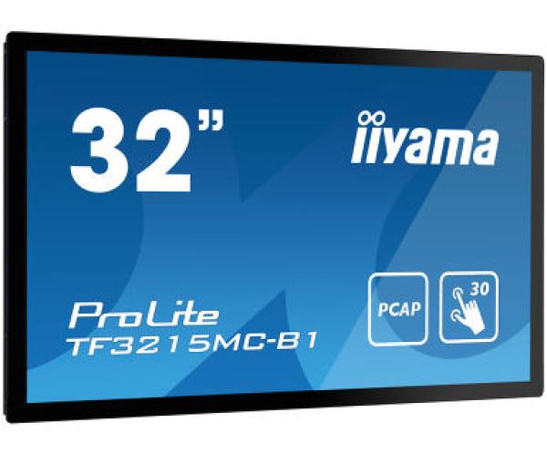 32" iiyama TF3215MC-B1: FullHD, capacitive, 500cd/ m2, VGA, HDMI, černý 