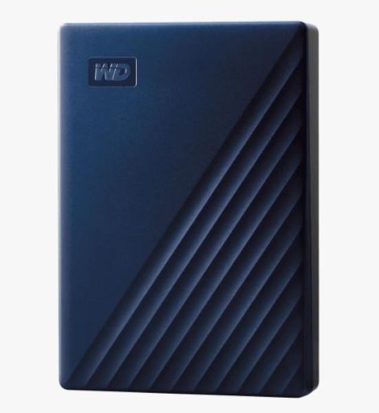 WD My Passport/ 4TB/ HDD/ Externí/ 2.5"/ Modrá/ 3R