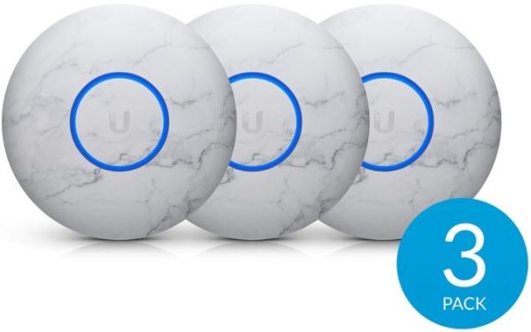 Ubiquiti kryt pre UAP-nanoHD, U6 Lite a U6+, mramorový motív, 3 kusy