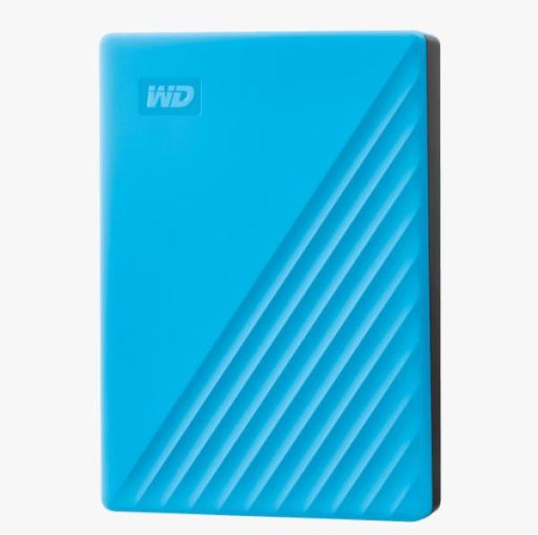 WD My Passport/ 4TB/ HDD/ Externí/ 2.5"/ Modrá/ 3R