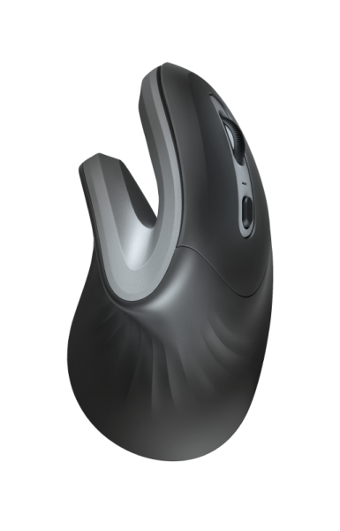 TRUST VERRO/ Vertikálna/ Optická/ Pre pravákov/ 1 600 DPI/ Bezdrôtová USB/ Čierna 